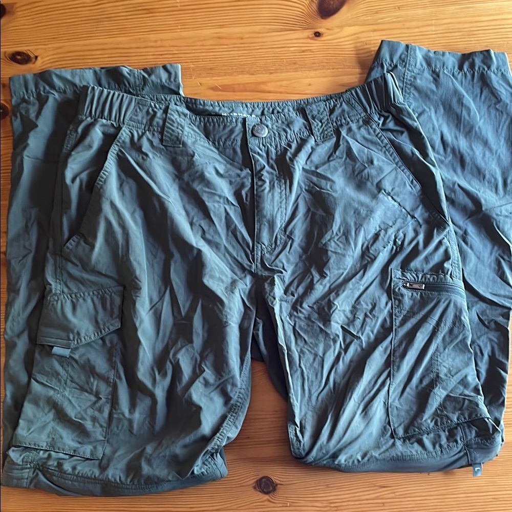 Columbia Omni-Shade Gray Convertible Hiking Pants